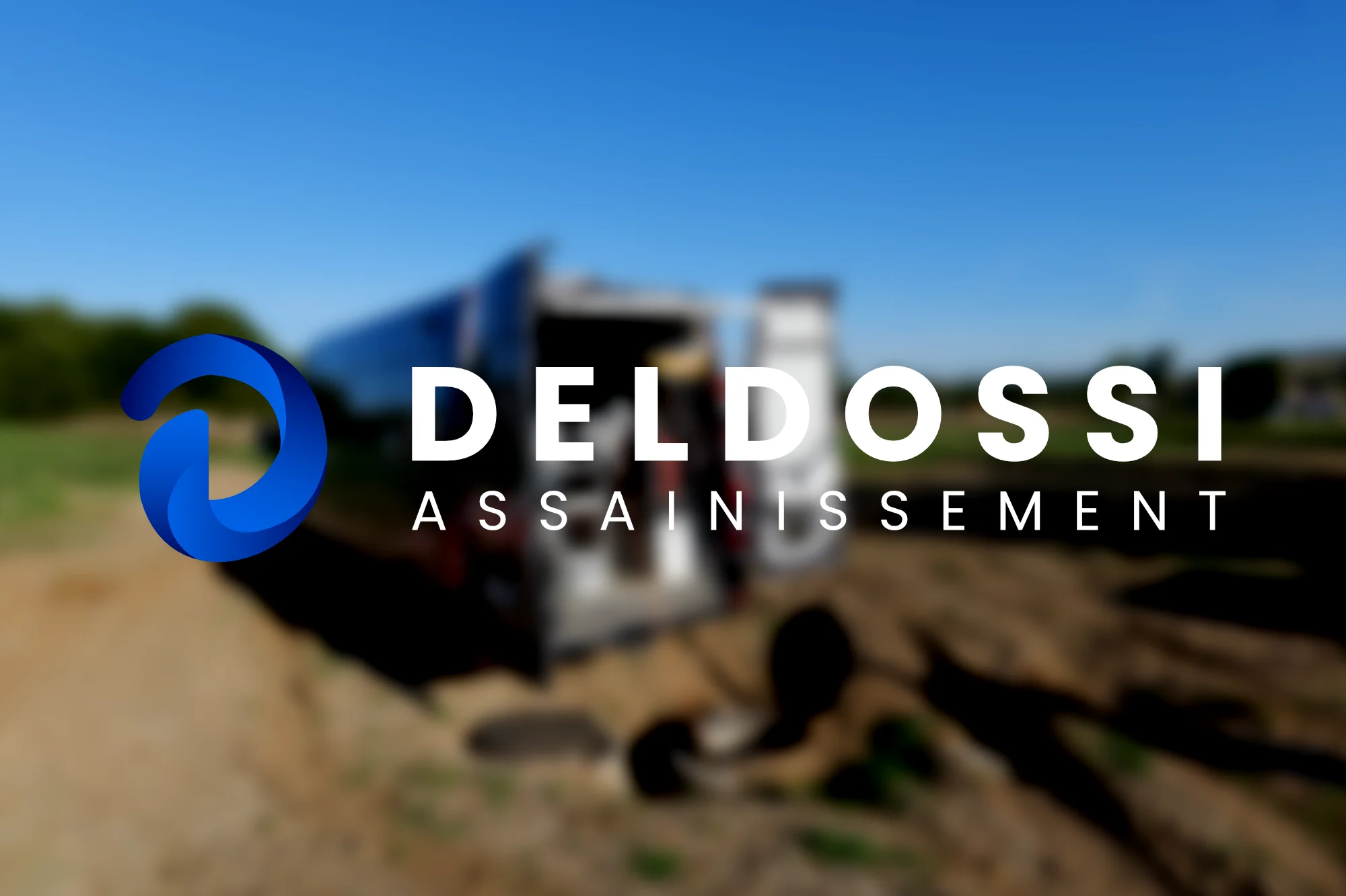 Image de mise en avant de l'article sur la refonte de la marque de deldossi assainissement.