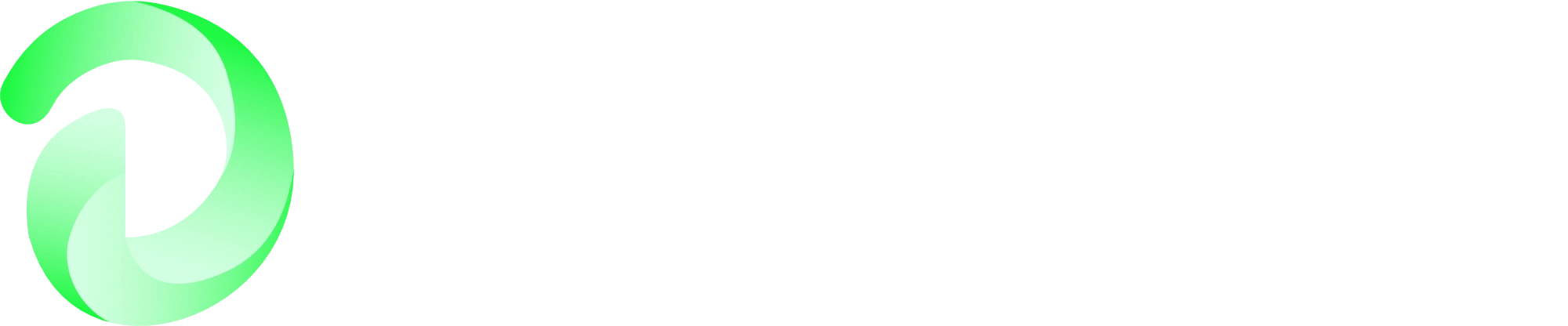 Logotype vert de Deldossi Assainissement avec écriture blanche.