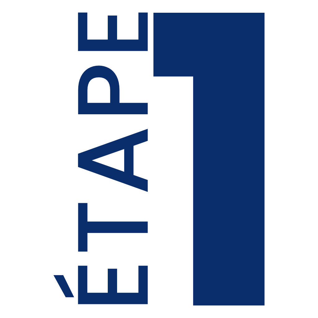 Etape 1 en bleu du processus de réalisation des prestations de Deldossi Assainissement.