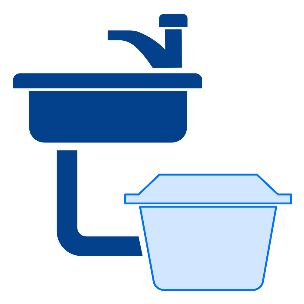 Image illustrant le service de vidange de bac à graisse de Deldossi Assainissement.
